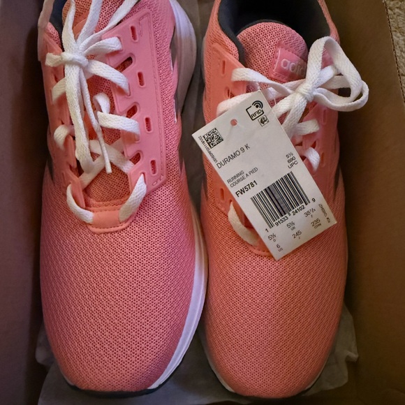 Adidas Kids Sneakers in Pink and White sz6 - Picture 4 of 4